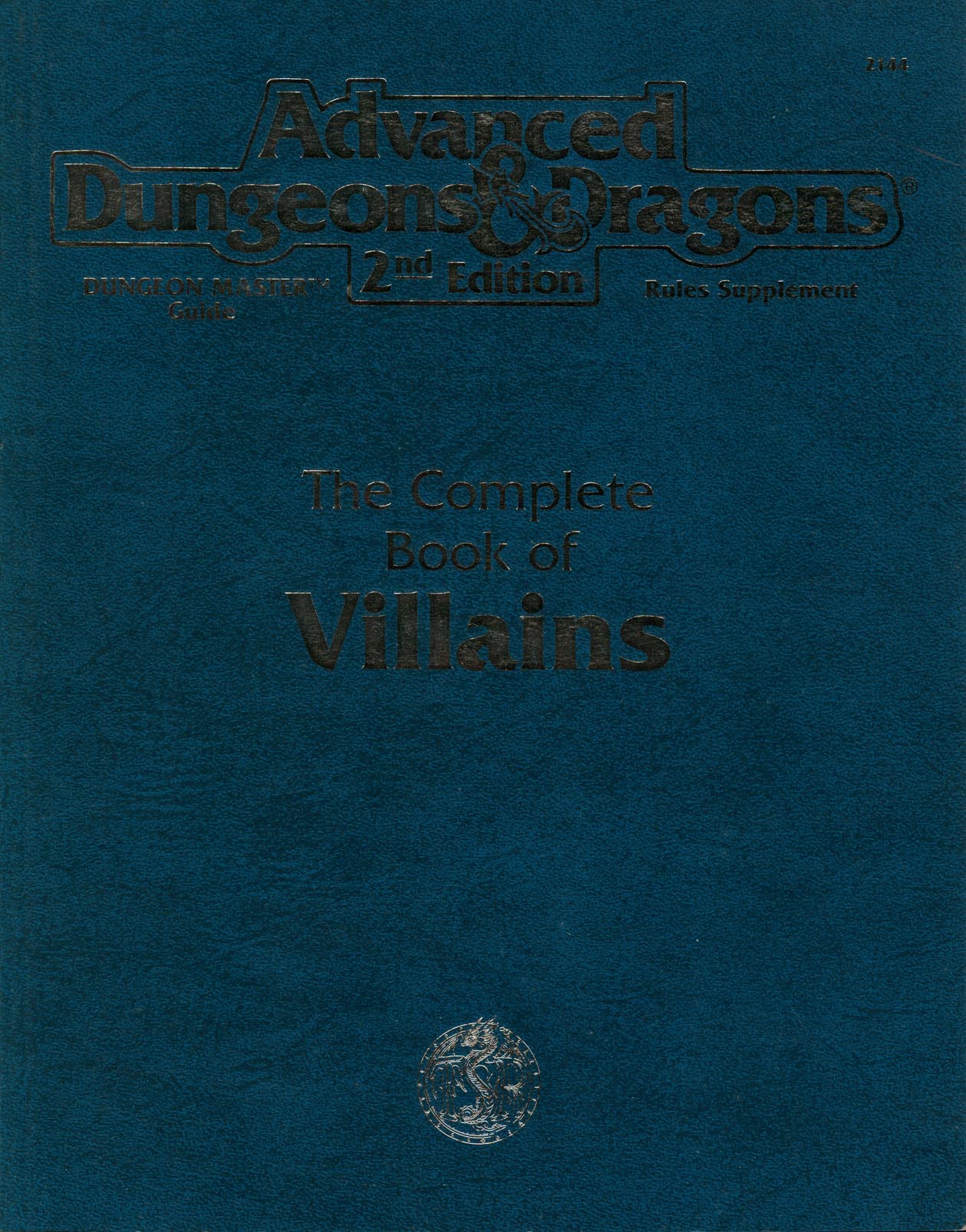 DMRG6 Complete Book of VillainsCover art