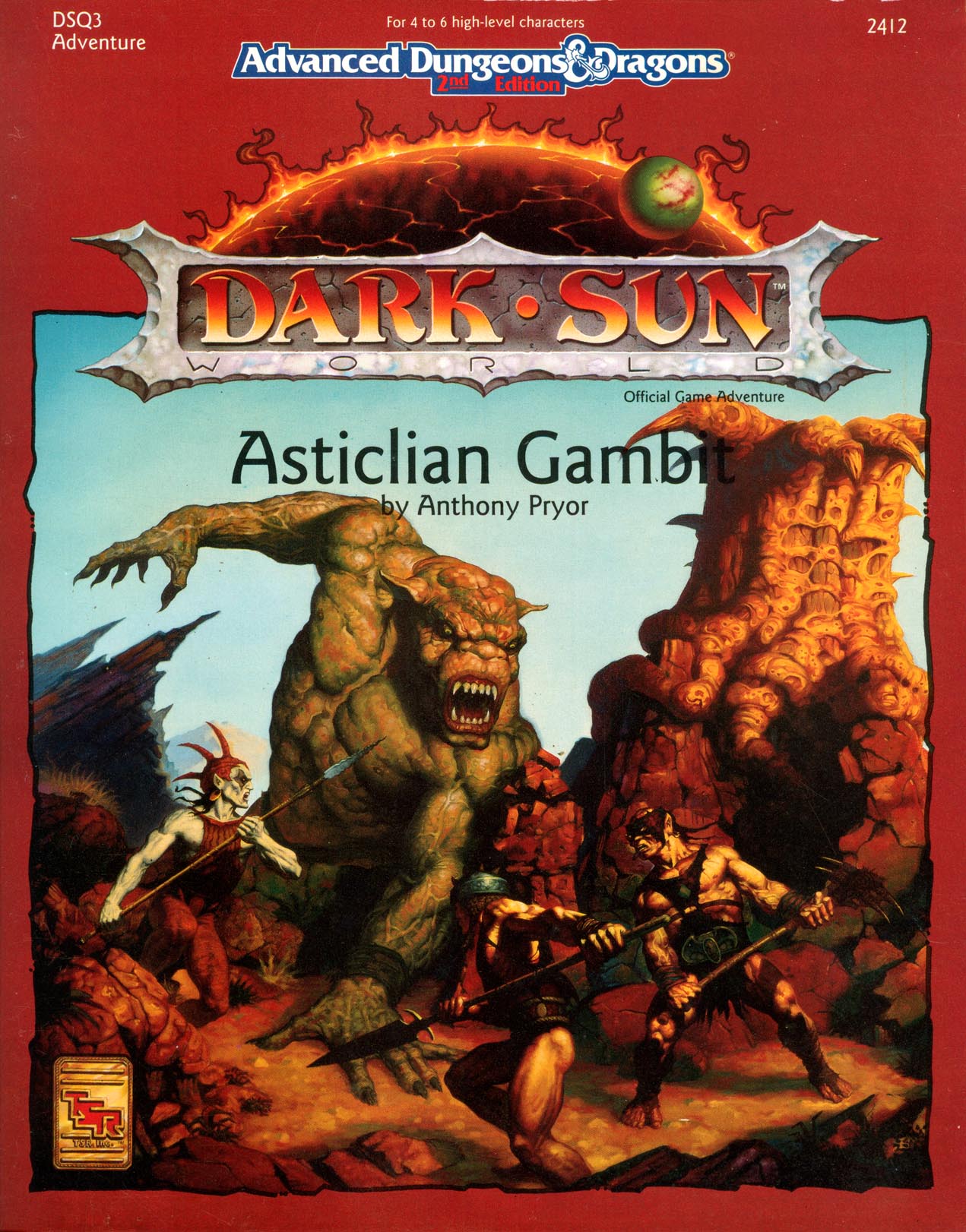 DSQ3 Asticlian GambitCover art