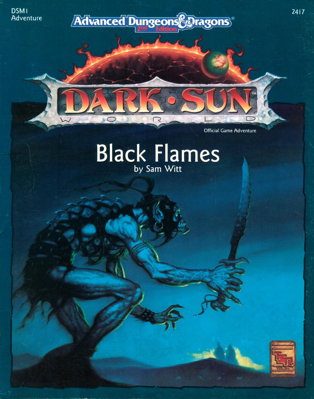 DSM1 Black FlamesCover art