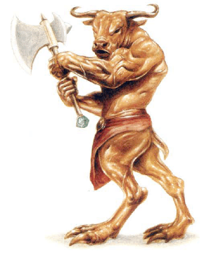 Golem, Brass Minotaur