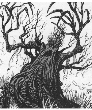 Treant, Evil - AD&D Monster Compendium