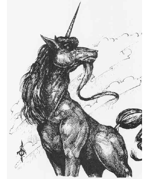 Unicorn, Black (Toril)