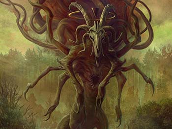 Shub-Niggurath is a lesser god who is telepathic.