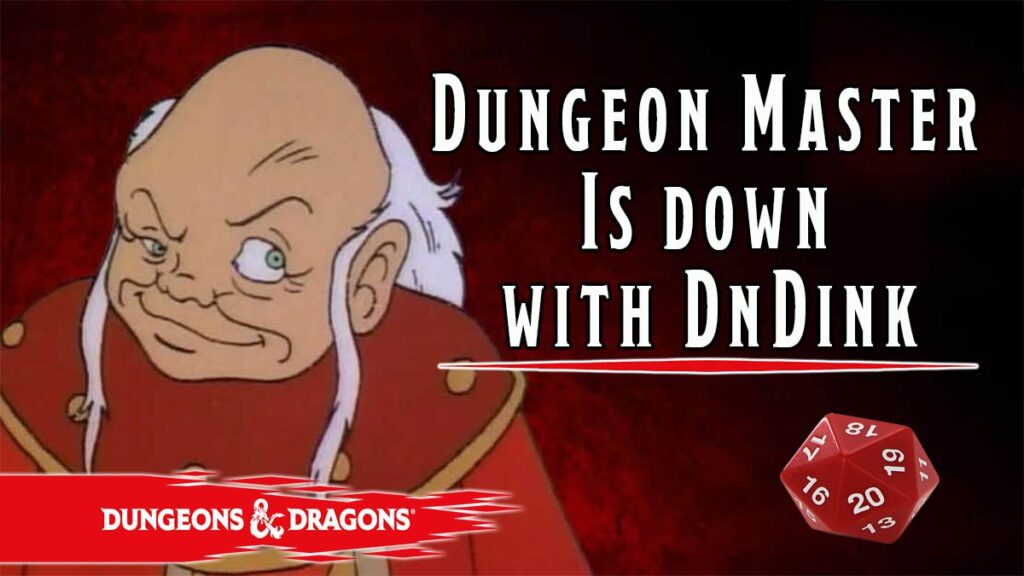 Cartoon Dungeon Master giving solid piece of advise to young children.