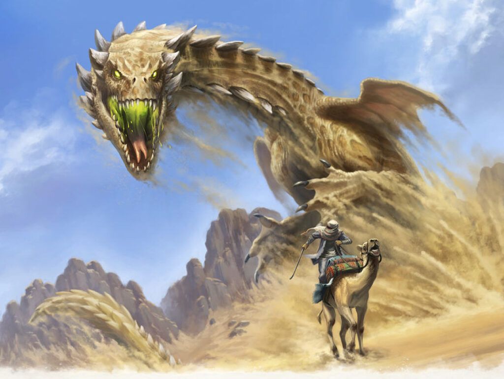 Desert Dragon, Sand Dragon or also known as Ancient Brown Dragon.