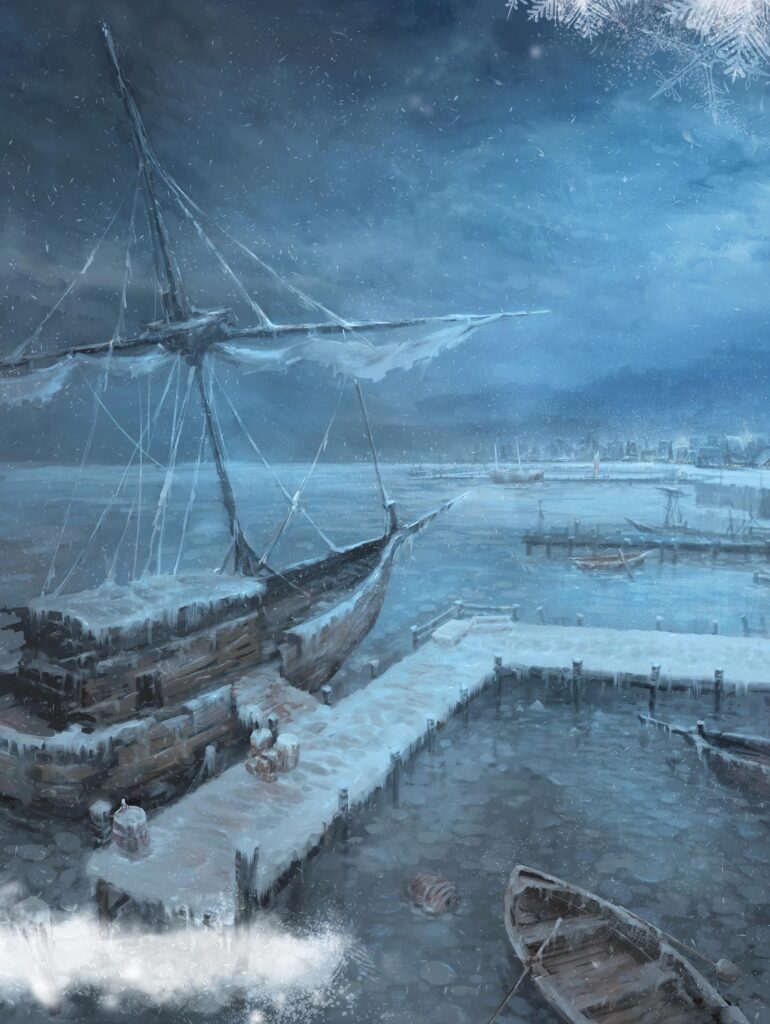 frozen port