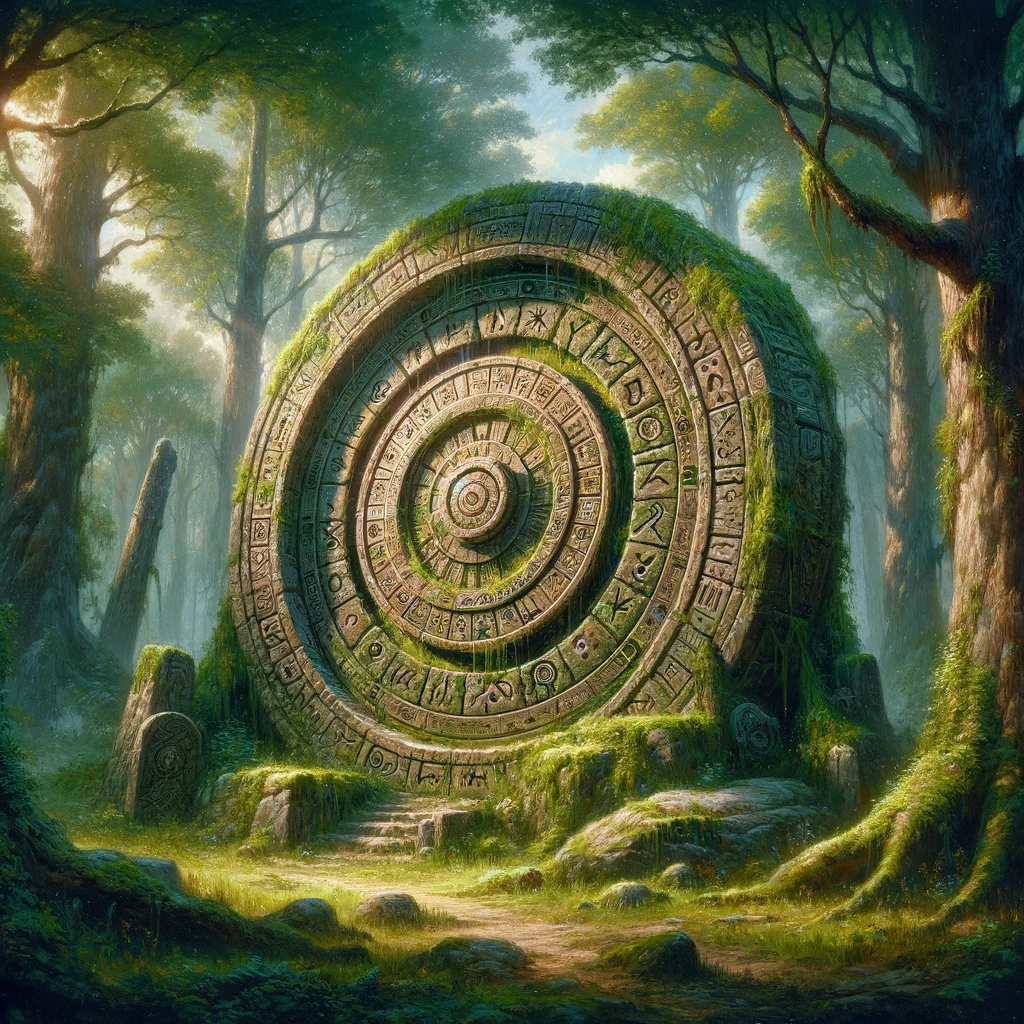 mystical druidic artifact known as the wheel of time