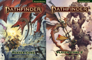 Player Core 1 and 2 book covers