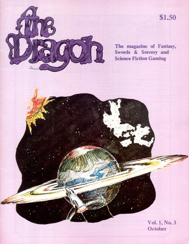 Dragon Magazine No 3 cover