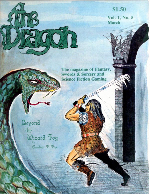 Dragon Magazine No 5 cover