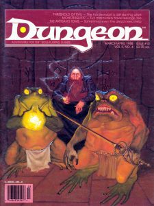 Dungeon Magazine No 10 cover