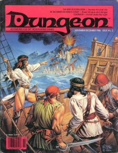 Dungeon Magazine No 2 Cover cover