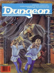 Dungeon Magazine No 5 cover