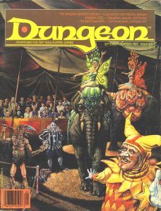 Dungeon Magazine No 7 cover